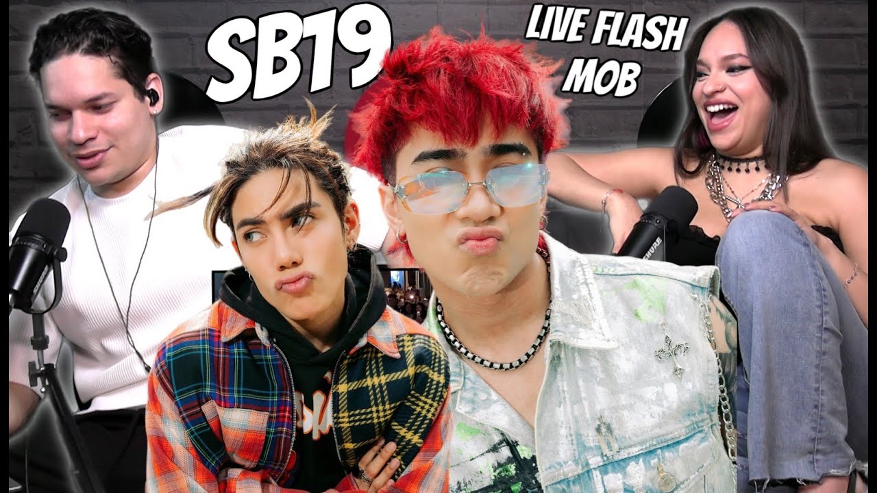 Waleska & Efra react to SB19 SURPRISE FLASHMOB