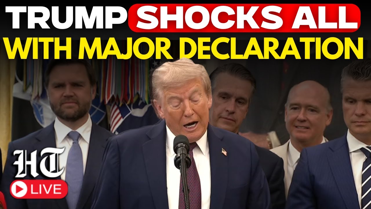 Donald Trump Speech LIVE | Trump Makes Very Big Announcement | Trump Latest News LIVE | US News LIVE