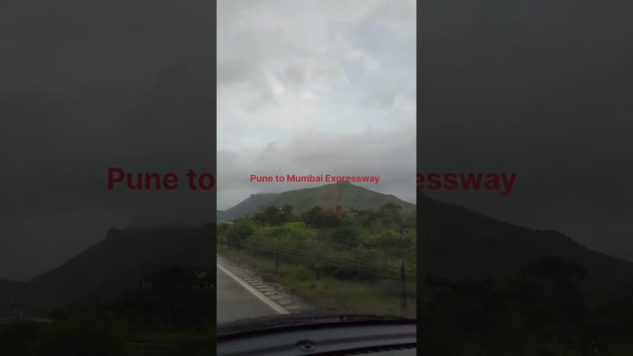 Pune to Mumbai Expressway| Rainy Season| Road Trip