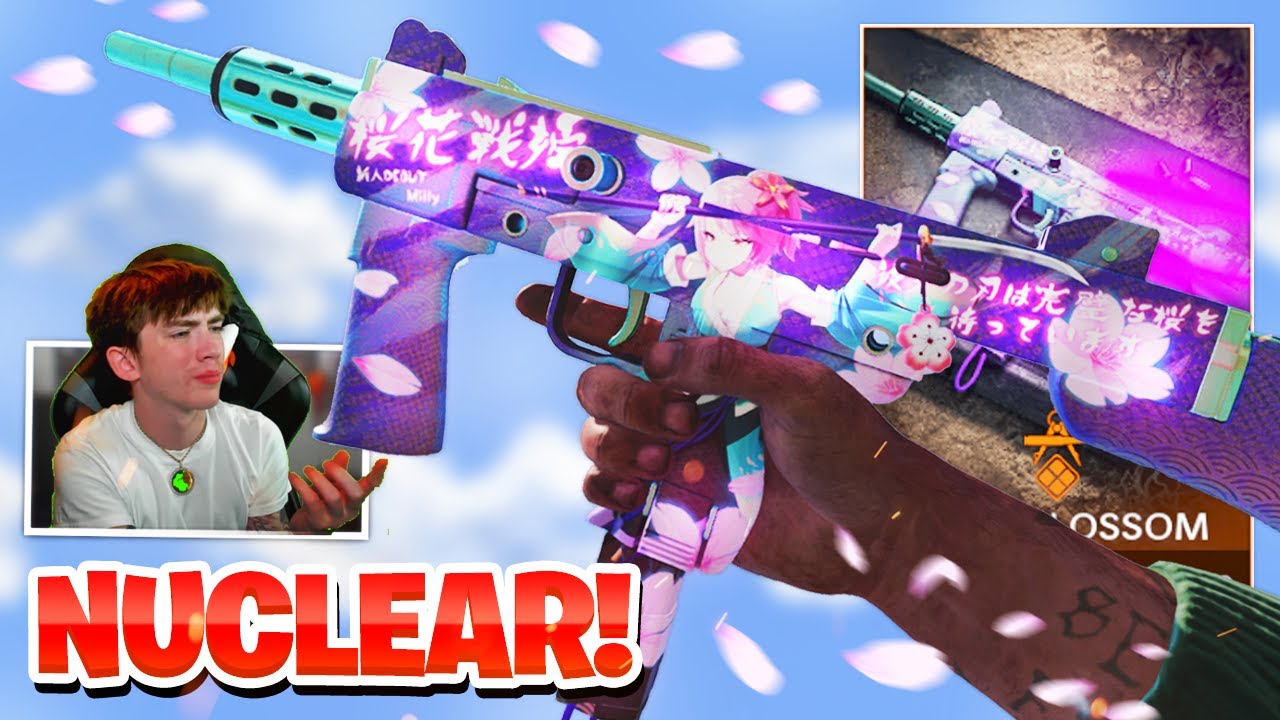 NEW ANIME TRACER PACK NUCLEAR! ANIME BLOSSOM TRACER PACK SHOWCASE IN COLD WAR WARZONE! (SEASON 4)