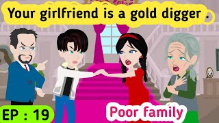 Poor family part 19 | English story | Learn English | Animated stories | Sunshine English