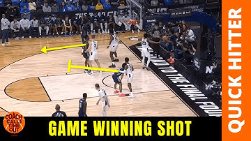 Baseline Play vs Man Defense