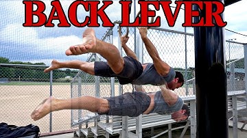 Back Lever Progressions | How to perform and train the back lever