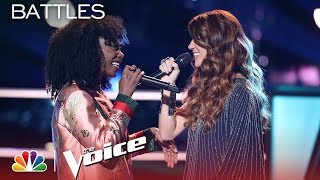 The Voice 2018 Battle - Shana Halligan vs. Christiana Danielle: 'Use Somebody'