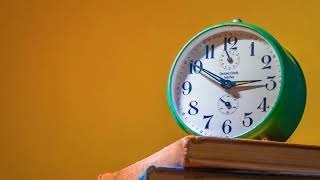 Cool time-lapse video of alarm clock...
