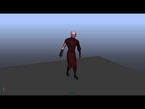 12 AXE SWING WHILE WALKING