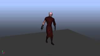 12 AXE SWING WHILE WALKING