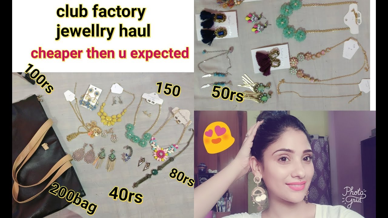 Cheapeast/affordable jewellery club factory jewellry haul part 3