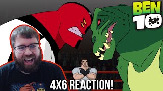 Мультфильм Ben 10 4x6 Ready to Rumble REACTION BEN SURPRISED ME