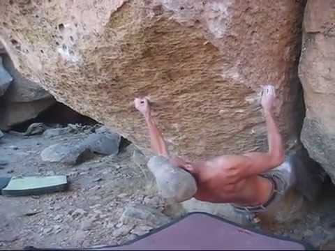 Beta Video for climb Bubba Lobotomy v12, Bishop