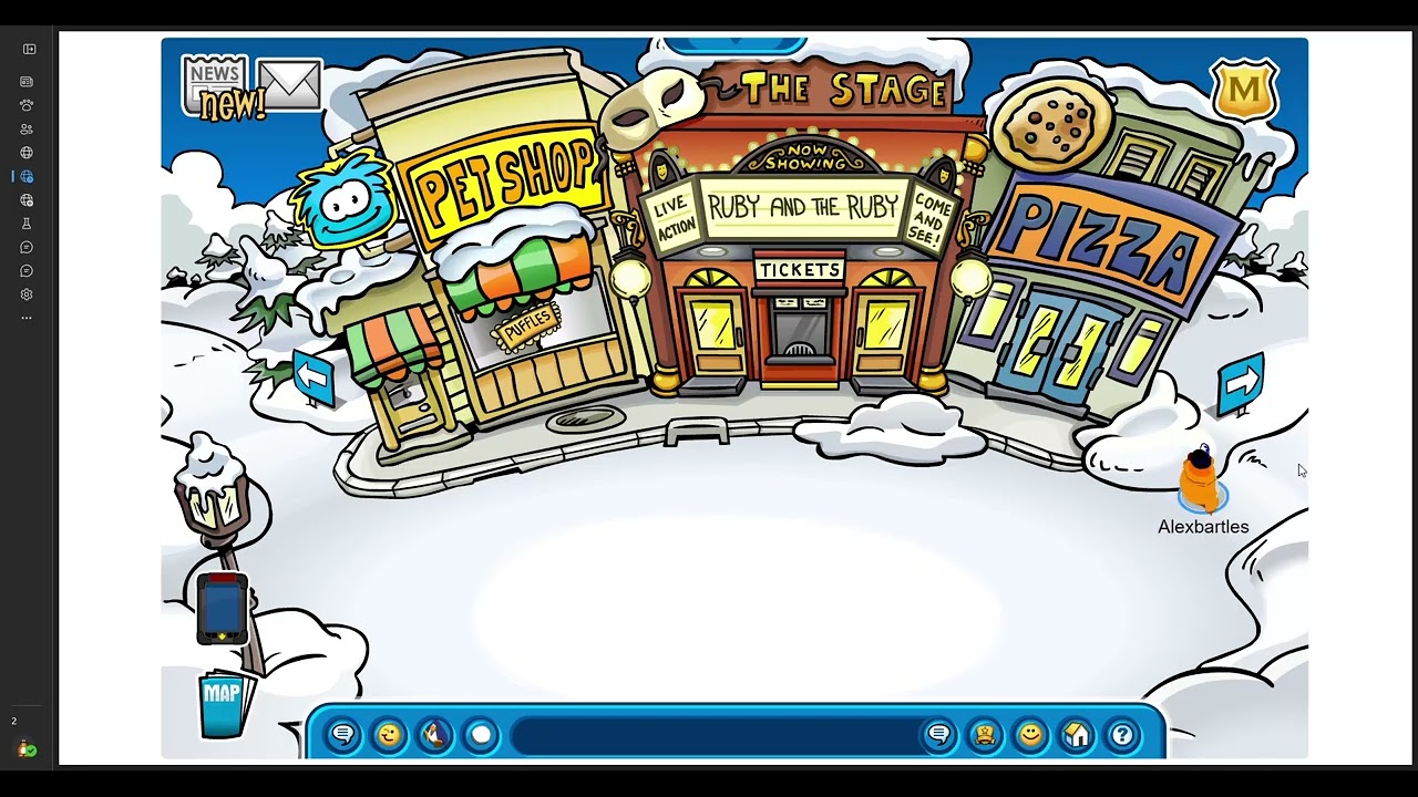 Brown Puffle Pin! | Club Penguin Atake | Location