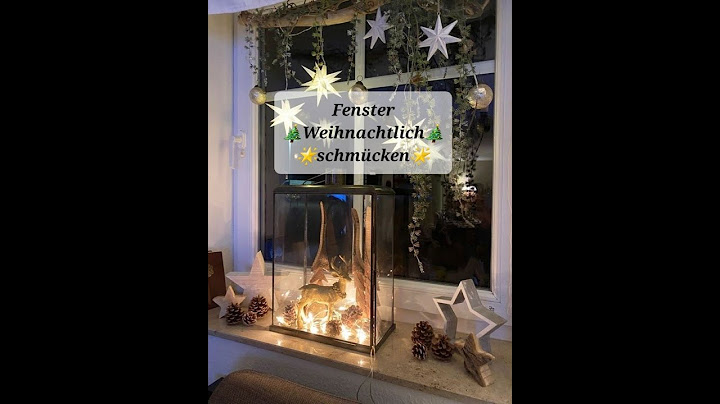 🎄👉🎄Sidu`s Welt zeigt Fensterdeko Innen weihnachtlich dekorieren, DIY🎄👉🎄