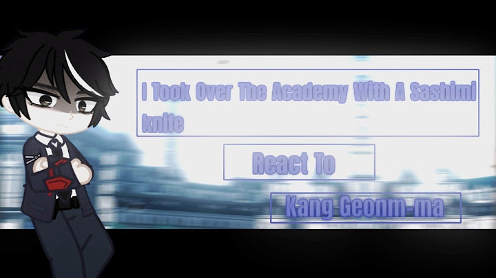 I Took Over The Academy With A Sashimi Knife React To Kang Geonm-ma || Manhwa React || Short Video
