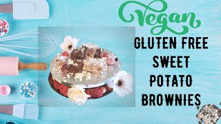 Sweet Potato Brownies (Vegan + Gluten-free!)