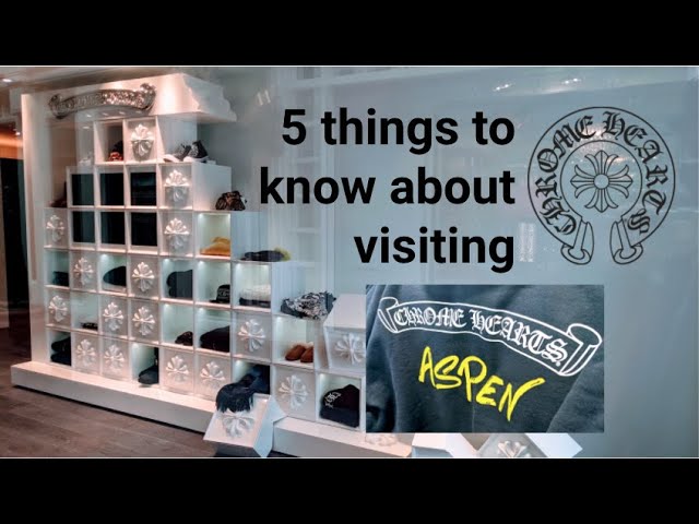 5 things to know about visiting CHROME HEARTS stores (feat ASPEN!) - YouTube