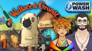 Dining Room & Kitchen, House, & Knit-O-Matic! ~PowerWash Simulator: Wallace & Gromit DLC~ w/ Fyndir