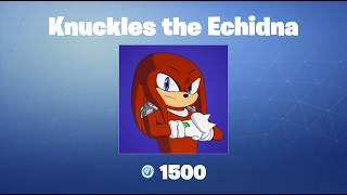 Knuckles the Echidna | Fortnite Outfit/Skin