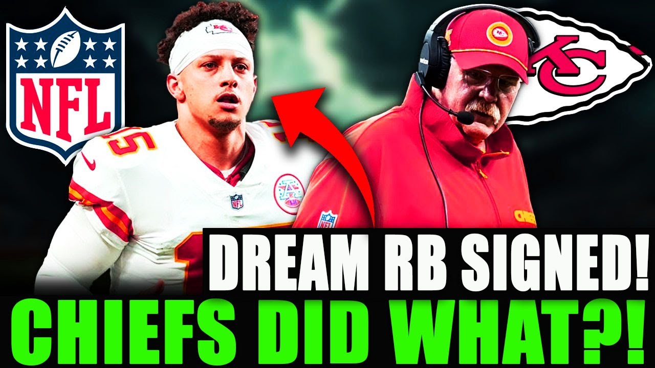 NFL BOMBSHELL | Chiefs Secure Dream Running Back | Championship Hopes Skyrocket