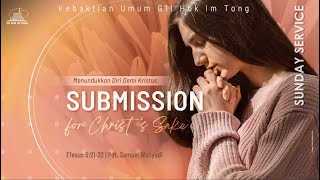 Submission for Christ (Menundukkan Diri Demi Kristus)