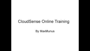 CLOUDSENSE Training – CLOUDSENSE Online Training – (CLOUDSENSE Certification Tips)–CLOUDSENSE Course