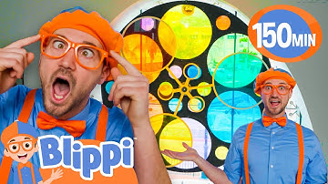 Blippi Plays with Light and Color! 🎨 Learn Through Educational Science Fun
