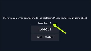 Valorant Error Code 1  - There Was An Error Connecting To The Platform. Please Reconnect Your Game