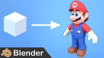 Blender - Mario Modeling Timelapse