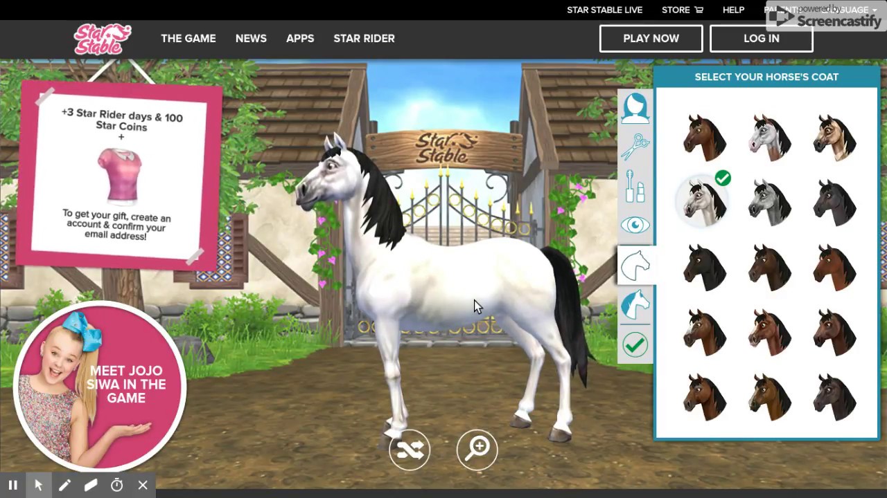 star stable login with facebook