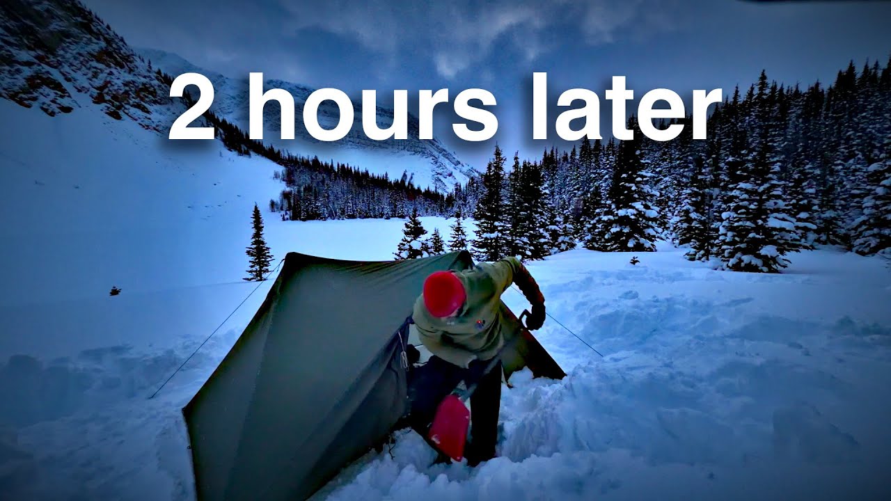 Сохранять тепло — это САМАЯ ПРОСТАЯ ЧАСТЬ зимнего кемпинга.