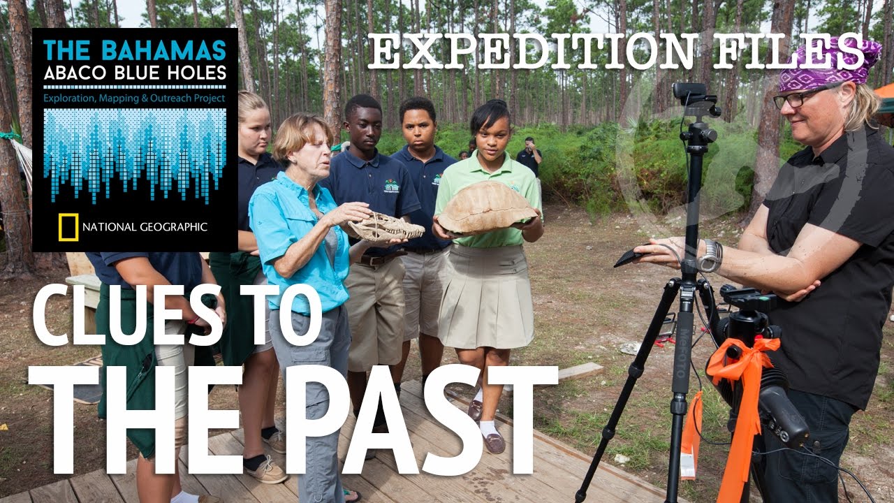 Unlock Clues to the Past: Abaco Blue Holes Scuba Diving Expedition Files #7 -National Geographic