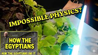 To modern physics this is impossible. When you understand ancient Egyptian