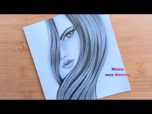 Mukta Easy Drawing and My Drawing | Mukta Easy Drawing | Farjana Drawing  Academy | Girl Drawing - YouTube