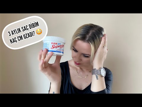 DAX SUPERGRO | 6 Hafta Kullanımda Saç Uzatma Etkisi!!
