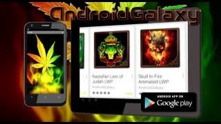 Marijuana Rasta Animated Android LiveWallpaper screenshot 1