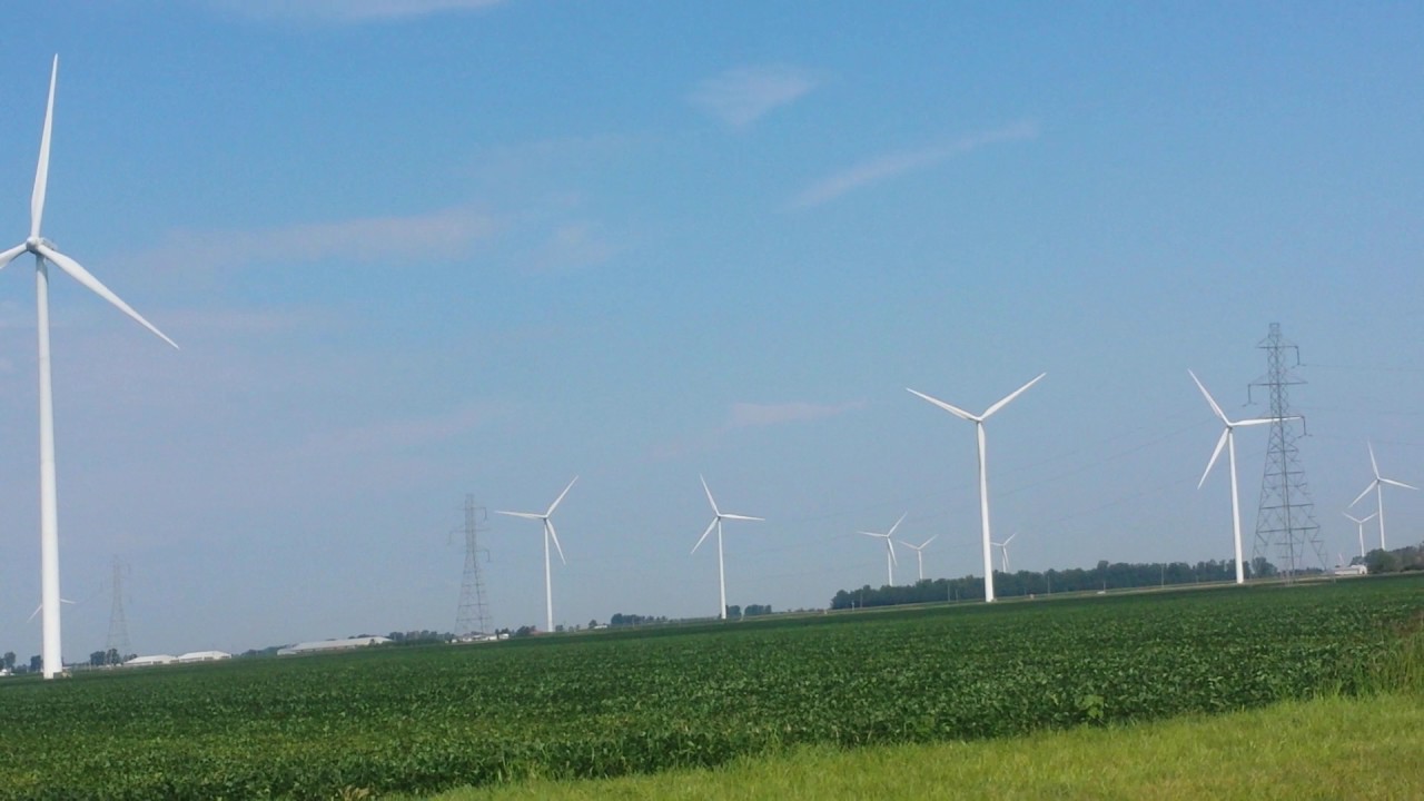 Van Wert Ohio Blue Creek Wind Farm YouTube