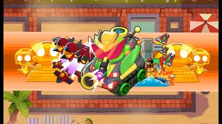 How Far Can You Get With Just Large Monkey Towers? screenshot 1