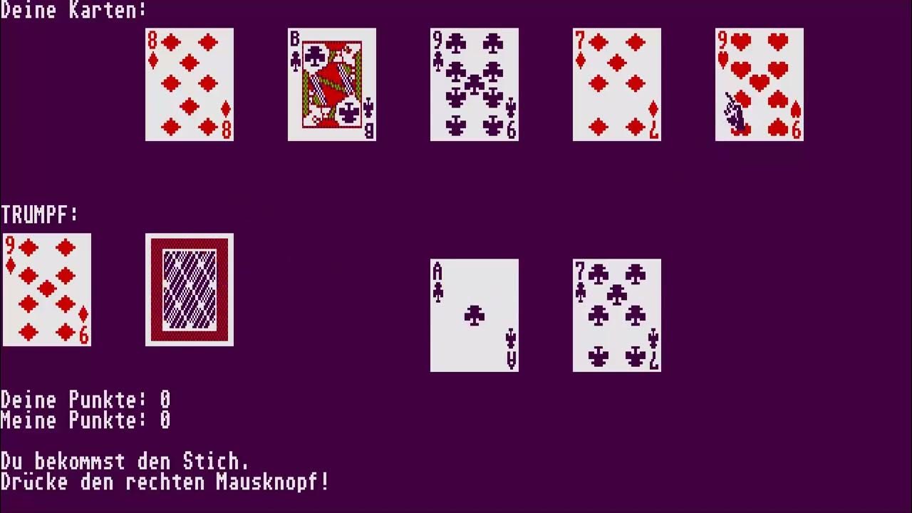 ATARI ST 66 CARDS By B Rockmann aka Rocky GFA BASIC InGame Pack 10 Mug UK MUGGAM10 GAMES