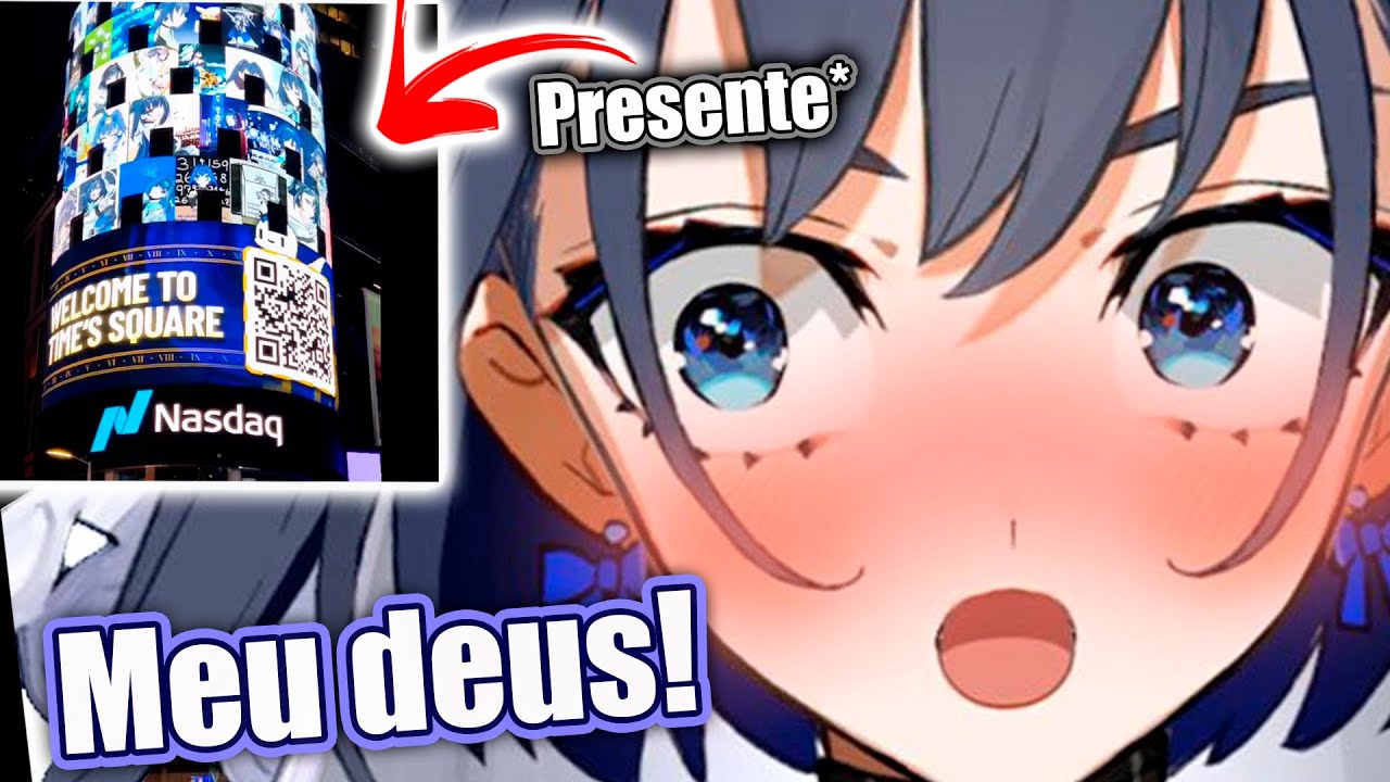 Kronii fica chocada com o presente de 250 mil reais de aniversário