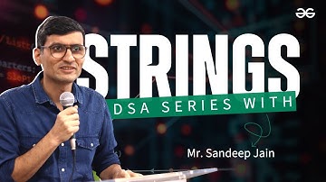 Introduction to Strings: 4-Hour Complete Video | DSA Series for Beginners
