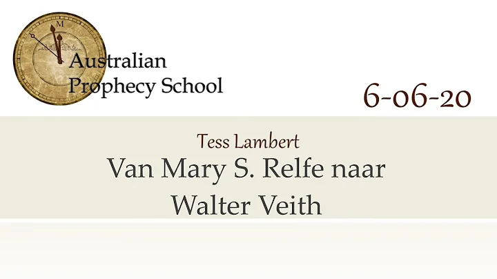 #4. Van Mary S. Relfe naar Walter Veith | Tess Lam...