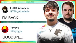 ALGS Rostermania CONTINUES... Albralelie JOINS Furia?! Prycyy LEAVES Moist Esports... ALGS News