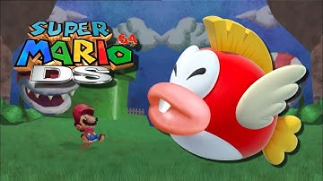 Super Mario 64 DS - Tiny Huge Island 100 Coins - 127/150 - (NDS)