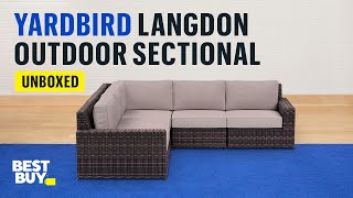 Yardbird – Langdon Outdoor Sectional – From Best Buy