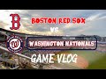 Red Sox vs. Nationals Game Vlog at Nats Park