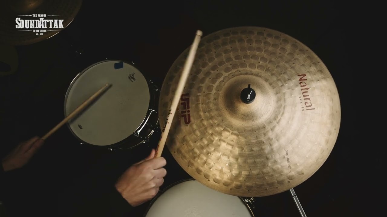 ほぼ新品】イタリア製シンバル UFiP 20