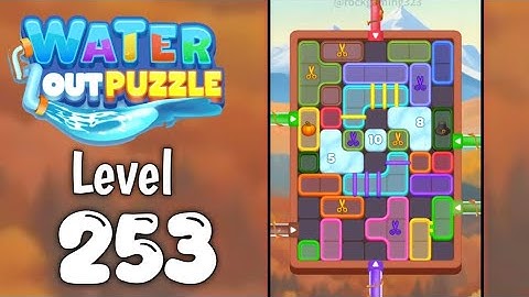 Water Out Puzzle Level 253 Walkthrough