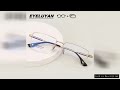 EYELUYAN Prescription Glasses 2025 Business Style Wood Pure Titanium Optical Frame Myopia Hyperopia