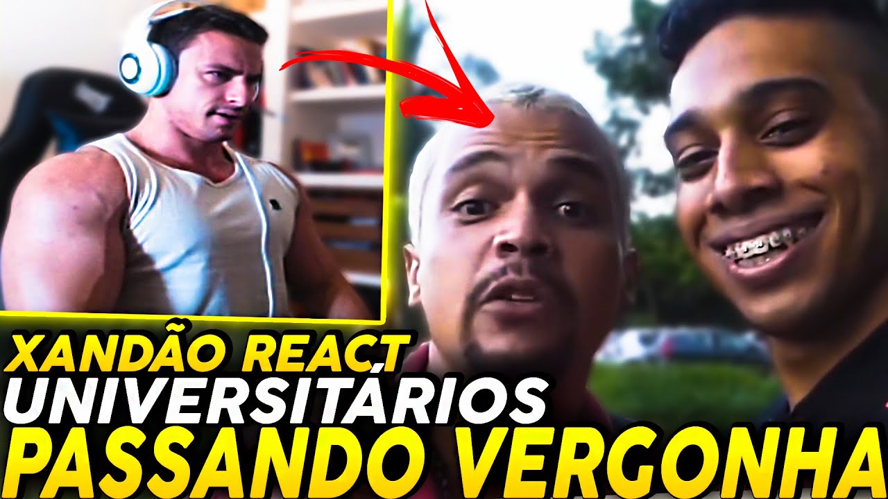 SUPER XANDÃO REAGINDO A UNIVERSITÁRIOS ESQUERDISTAS PASSANDO VERGONHA - Gabriel Monteiro
