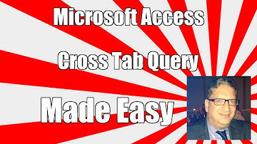 Access Cross Tab Query - 2016, 2013, 2013 Crosstab query tutorial access 2016 crosstab query