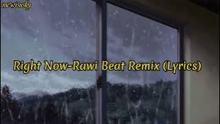 Right now-Rawi beat Remix(Lyrics)